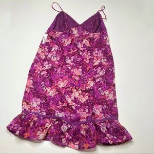 NWT Ambrielle Purple Floral Lingerie Night Gown
